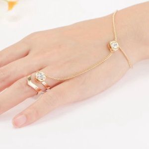 $3🔸 NEW! Hand Chain Bracelet with Ring